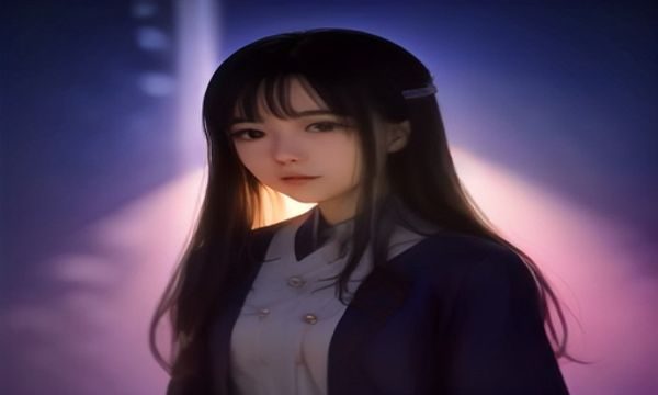 大学宿舍夜晚，四个室友围着一台笔记本电脑在线观看热门综艺，笑声阵阵，青春活力感十足